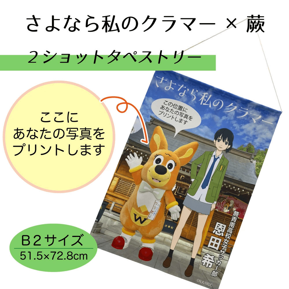 『さよなら私のクラマー』2ショットタペストリー